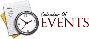 calendar of events - 3